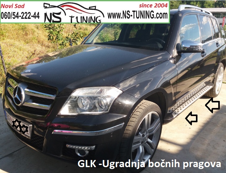 glk mercedes 2012 0213 2014 2015 godiste bocni pragovi ugradnja novi sad ns tuning beograd